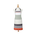 Ladelle Intrinsic Cotton Apron 70 x 89 cm - Stripes Print, Adjustable Neck, AZO Free - SuperSaverAU - view 1