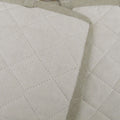 Ladelle Eco Recycled Natural Set of 2 Pot Holders 19 x 24 cm - Quilted Design - SuperSaverAU - view 2