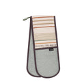 Ladelle Sanctuary Cream Double Oven Mitt 17 x 89 cm, Quilted, AZO Free Dyes - SuperSaverAU - view 1