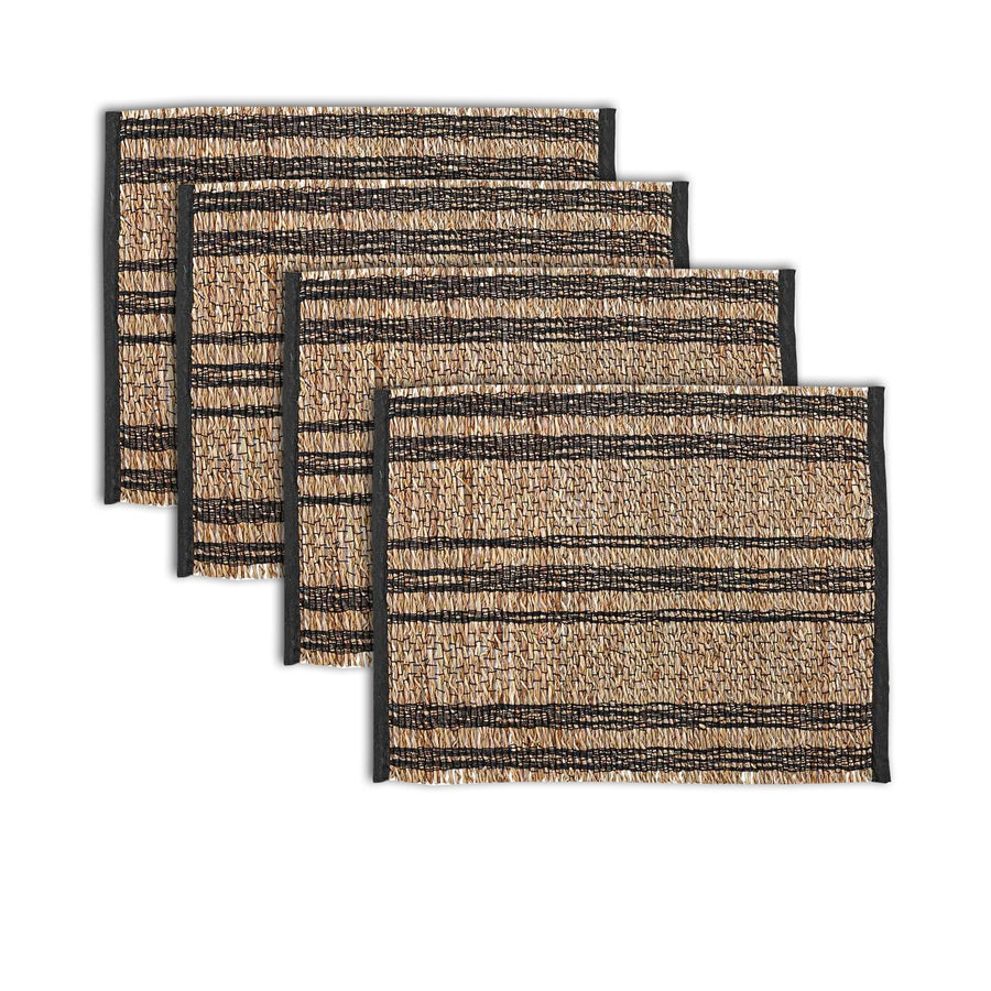 Ladelle Set of 4 Loma Woven Table Placemats 45 x 35 cm - Soft Colour Design - SuperSaverAU - view 1