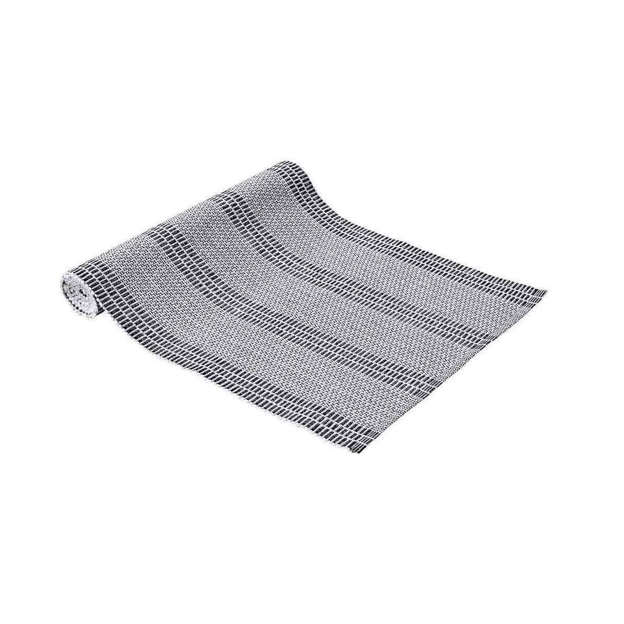Ladelle Repose Ribbed 100% Cotton Table Runner 33 x 150 cm - Denim - SuperSaverAU - view 1
