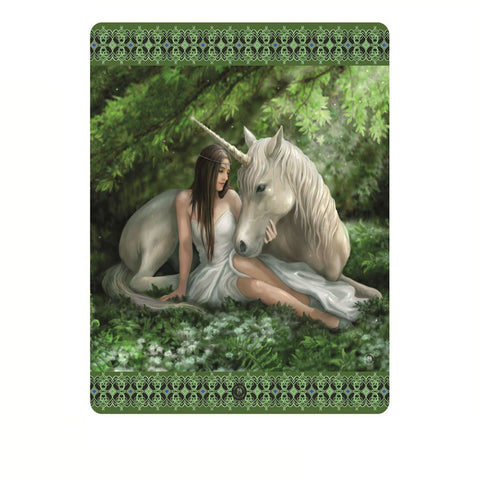 Anne Stokes Polar Fleece Throw 127 x 152 cm - Pure Heart Design - SuperSaverAU - view 1