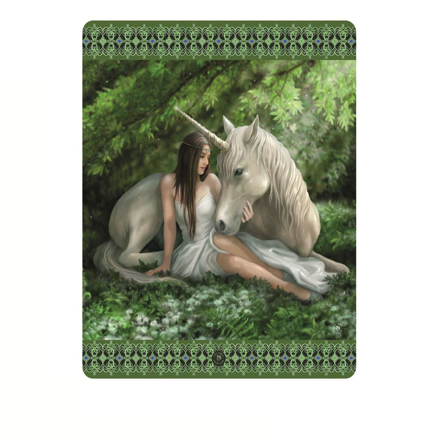 Anne Stokes Polar Fleece Throw 127 x 152 cm - Pure Heart Design - SuperSaverAU - view 1