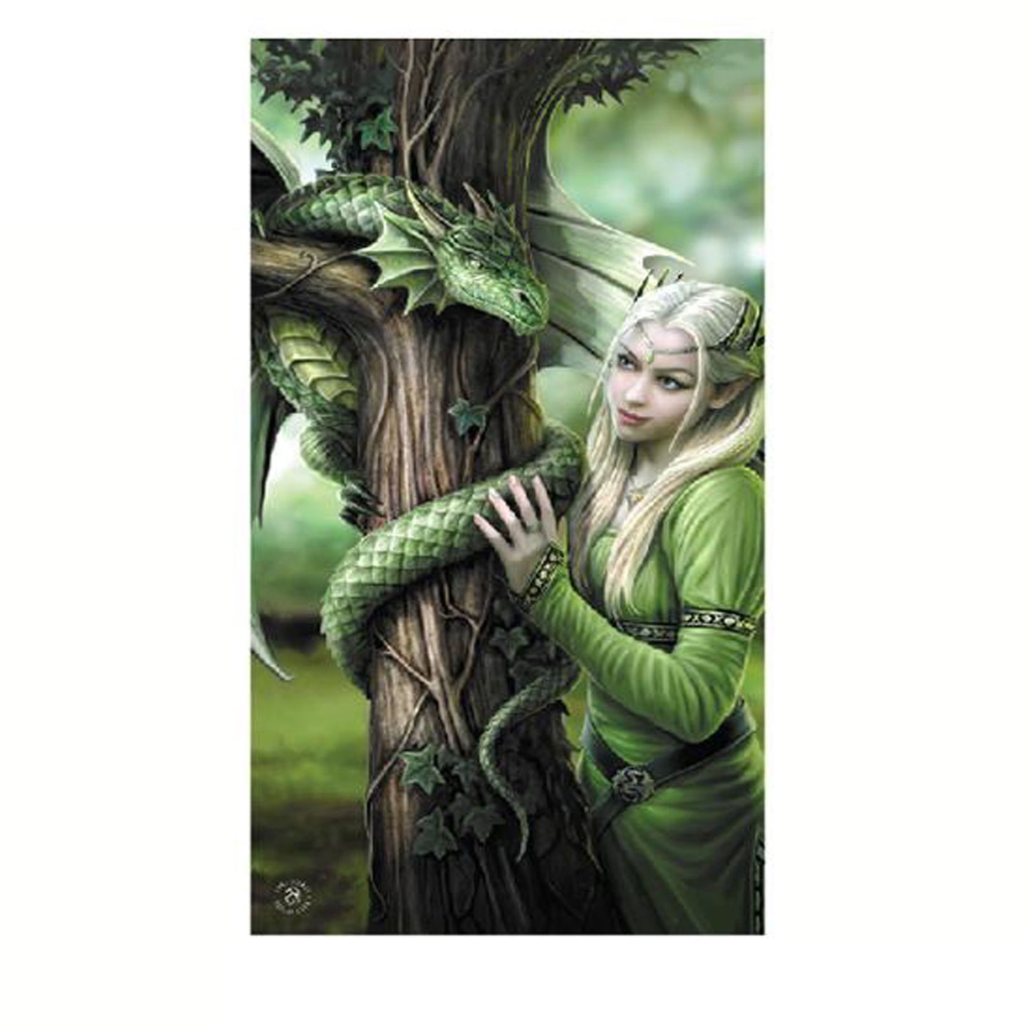 Anne Stokes Beach Towel 75 x 150 cm - Kindred Spirits Fantasy Artwork