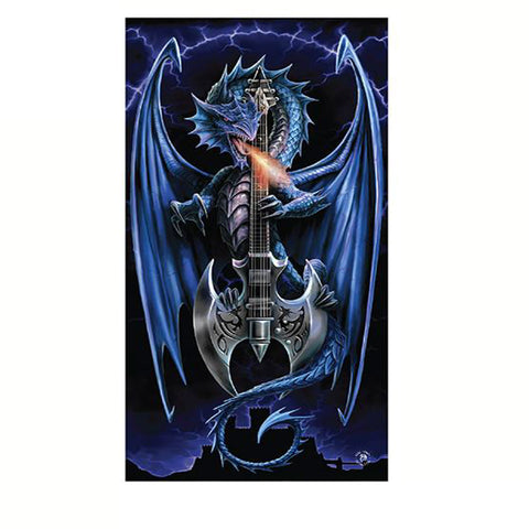 Anne Stokes Beach Towel 75 x 150 cm - 100% Cotton Fantasy Artwork - SuperSaverAU - view 1