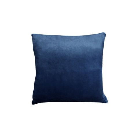 Alastairs Faux Mink Square Cushion Navy 43 x 43 cm - Quilted Design - SuperSaverAU - view 1