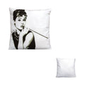 Audrey Hepburn Breakfast at Tiffany's Square Filled Cushion 43 x 43 cm - SuperSaverAU - view 1