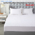 Soho Collection Quilted Microfibre Fitted Mattress Protector 38cm Wall - King
