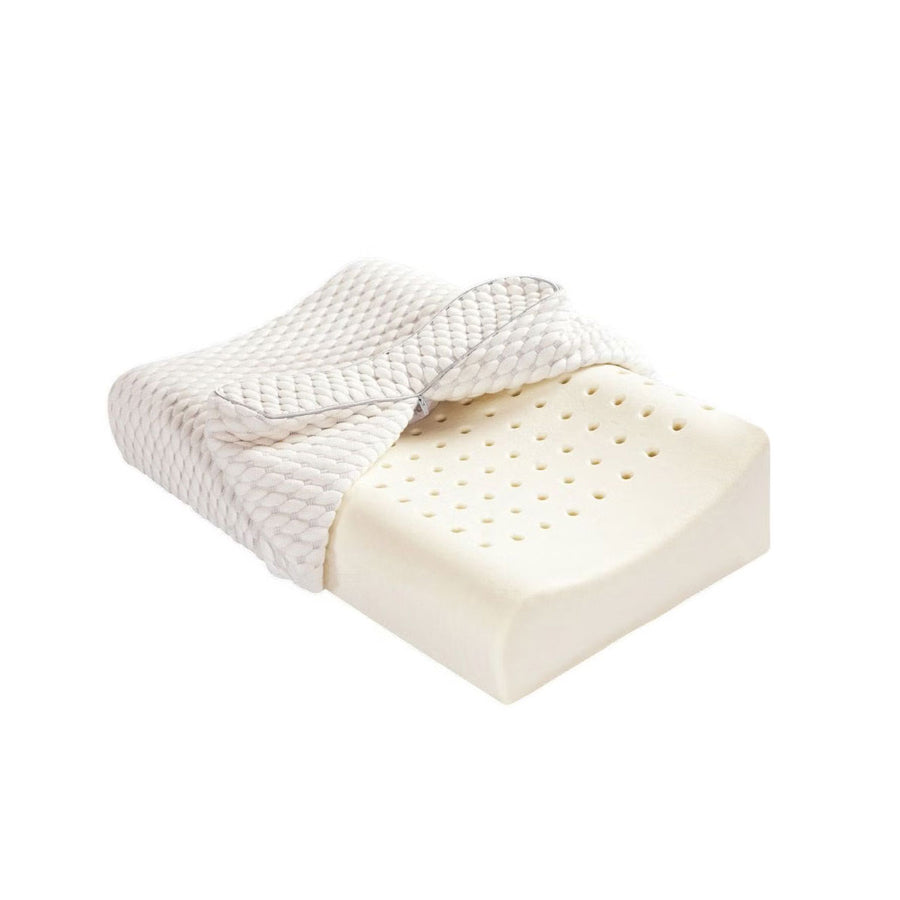 Alastairs Memory Foam Contour Pillow 38 x 58cm, Bamboo Blend Cover, Ventilated - SuperSaverAU - view 1