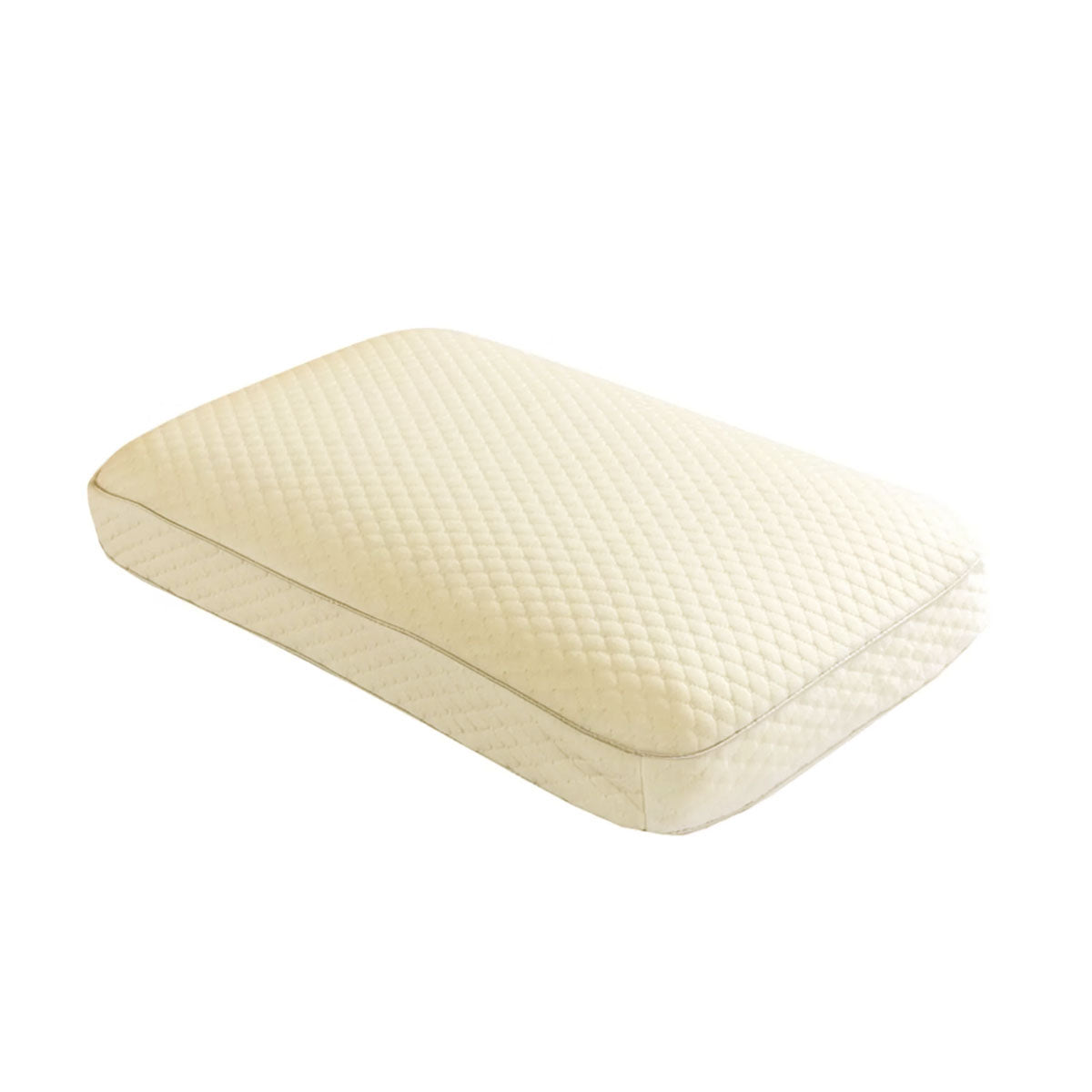 Alastairs Nature Basics Memory Foam Gusset Pillow with Bamboo Blend Cover - 65 x 40 x 13cm