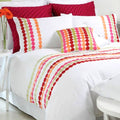 Georges Fine Linens Confetti Appliqued Quilt Cover Set - Single