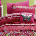 Jiggle Giggle Katrina Quilt Cover Set 210x210 cm Floral Design for Girls - SuperSaverAU - view 2