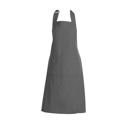 Rans Charcoal Cotton Apron 70 x 90 cm - Solid/Quilted Pattern, Easy Care - SuperSaverAU - view 1