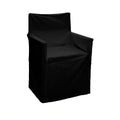 Rans Alfresco Cotton Director Chair Cover - Plain Black - SuperSaverAU - view 1
