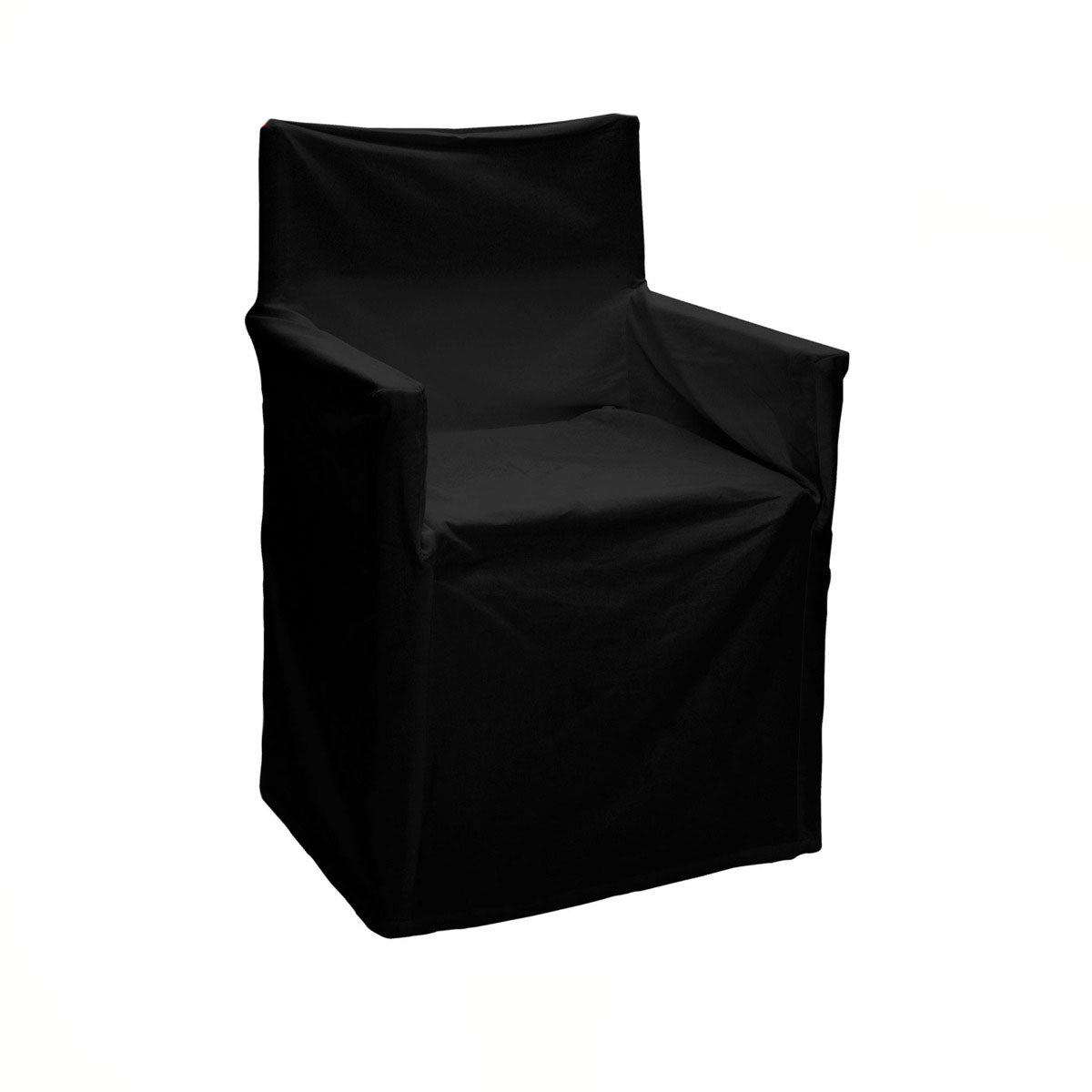 Rans Alfresco Cotton Director Chair Cover - Plain Black - SuperSaverAU - view 1