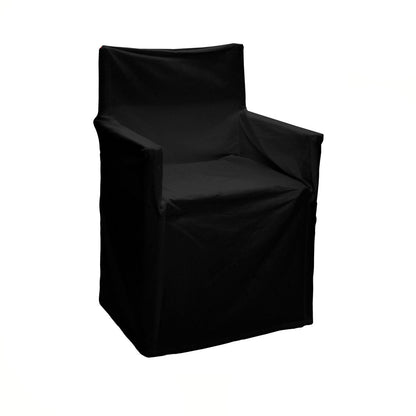 Rans Alfresco Cotton Director Chair Cover - Plain Black