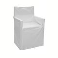 Rans Alfresco Cotton Director Chair Cover - Plain White - SuperSaverAU - view 1