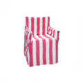 Rans Striped Hot Pink Cotton Director Chair Cover - SuperSaverAU - view 1