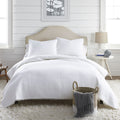 Jenny Mclean Clavo Pompom White 3 Piece 100% Cotton Coverlet Set Queen - SuperSaverAU - view 1