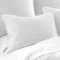 Jenny Mclean Clavo Pompom White 3 Piece 100% Cotton Coverlet Set Queen - SuperSaverAU - view 2
