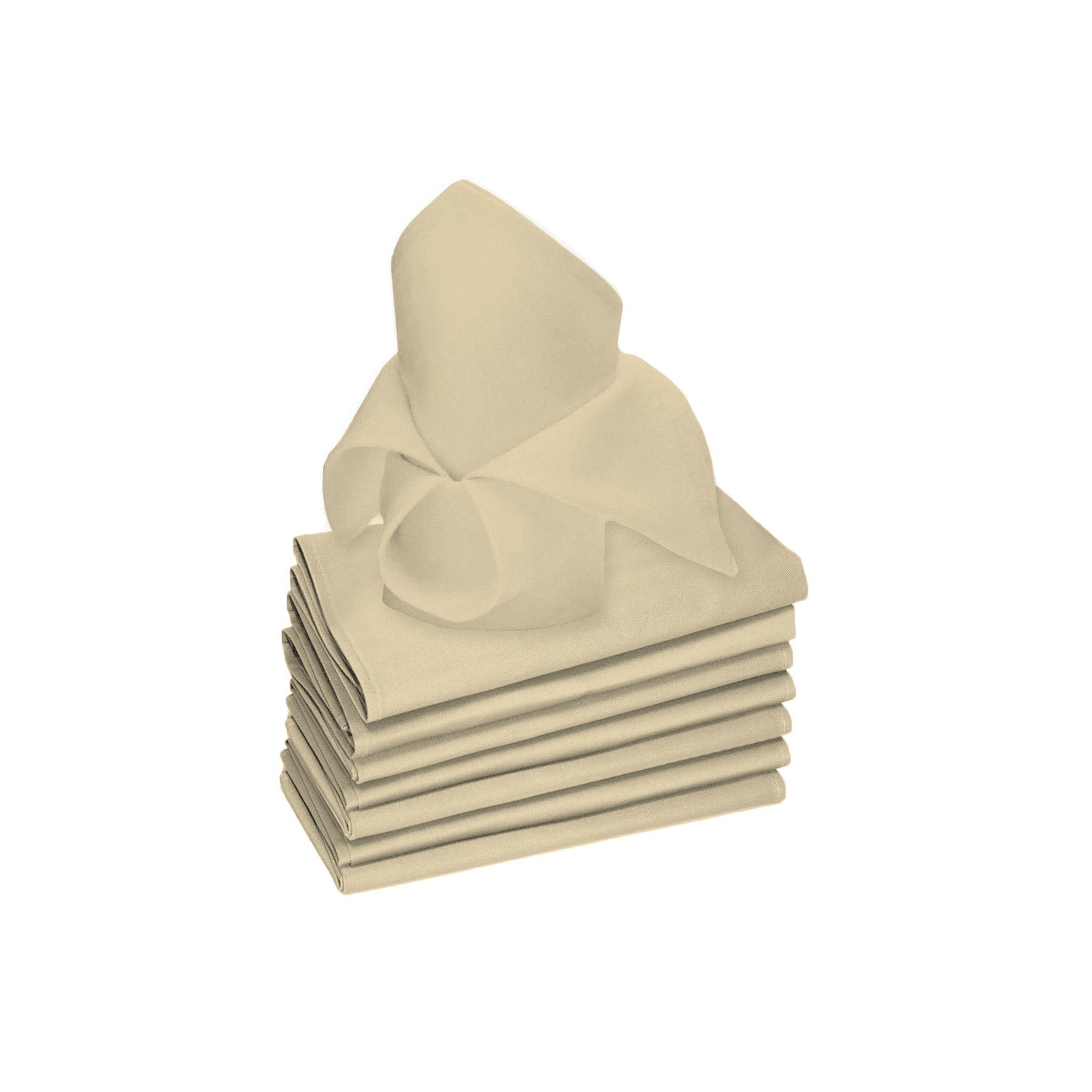 Rans Set of 8 Lollipop Cotton Napkins 45x45 cm - Machine Washable, Solid Colour - SuperSaverAU - view 1