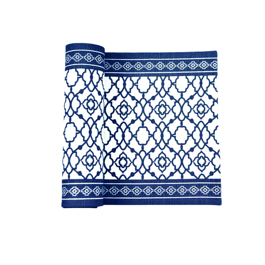 Rans Pure Cotton Vintage Table Runner 33x150 cm - Timeless Print, Machine Washable - SuperSaverAU - view 1