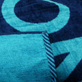 Rans Premium Cotton Jacquard Beach Towel 86 x 160 cm - Tropical Design, Ultra Absorbent - SuperSaverAU - view 2