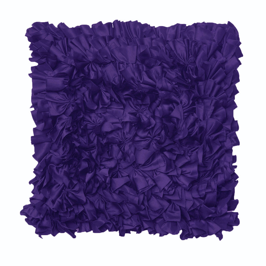 Rapee Morocco Can Can Ruffled Cushion - 43cm x 43cm - Cobalt - SuperSaverAU - view 1