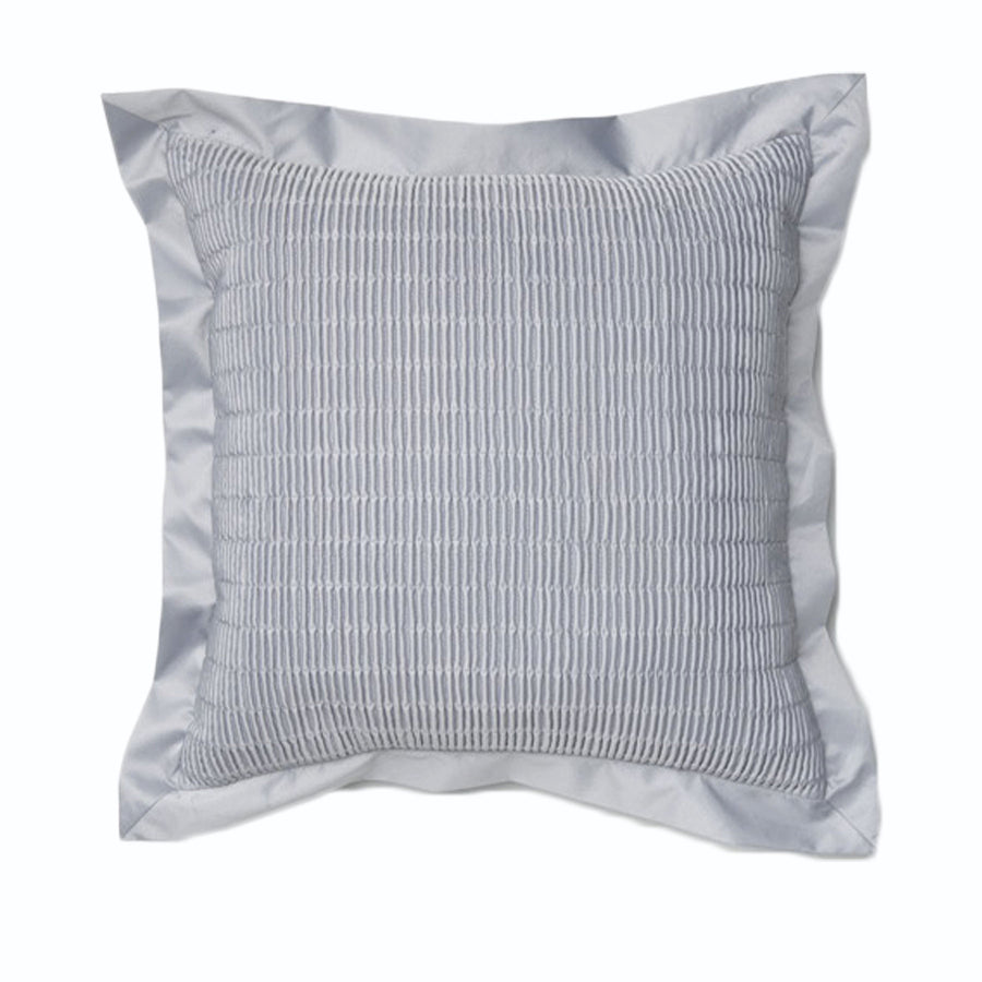Rapee Morocco Quilted Filled Cushion - Silver, 43 x 43cm