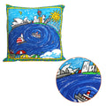 Rapee Sydney Opera House Filled Cushion 40 x 40 cm - Colourful Cotton Design - SuperSaverAU - view 1