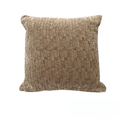 Rapee Luxury Quality Cushion Cover 45 x 45 cm - Taupe Texture Design - SuperSaverAU - view 1