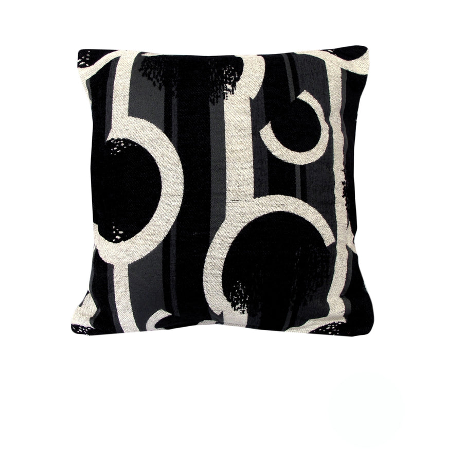 Rapee Labyrinth Texture Cushion Cover 45 x 45 cm - Modern Design, Durable Fabric - SuperSaverAU - view 1