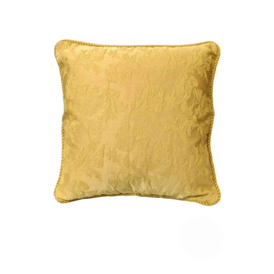 Rapee Mandalay Braid Piped Cushion Cover Floral Jacquard 45 x 45 cm - SuperSaverAU - view 1
