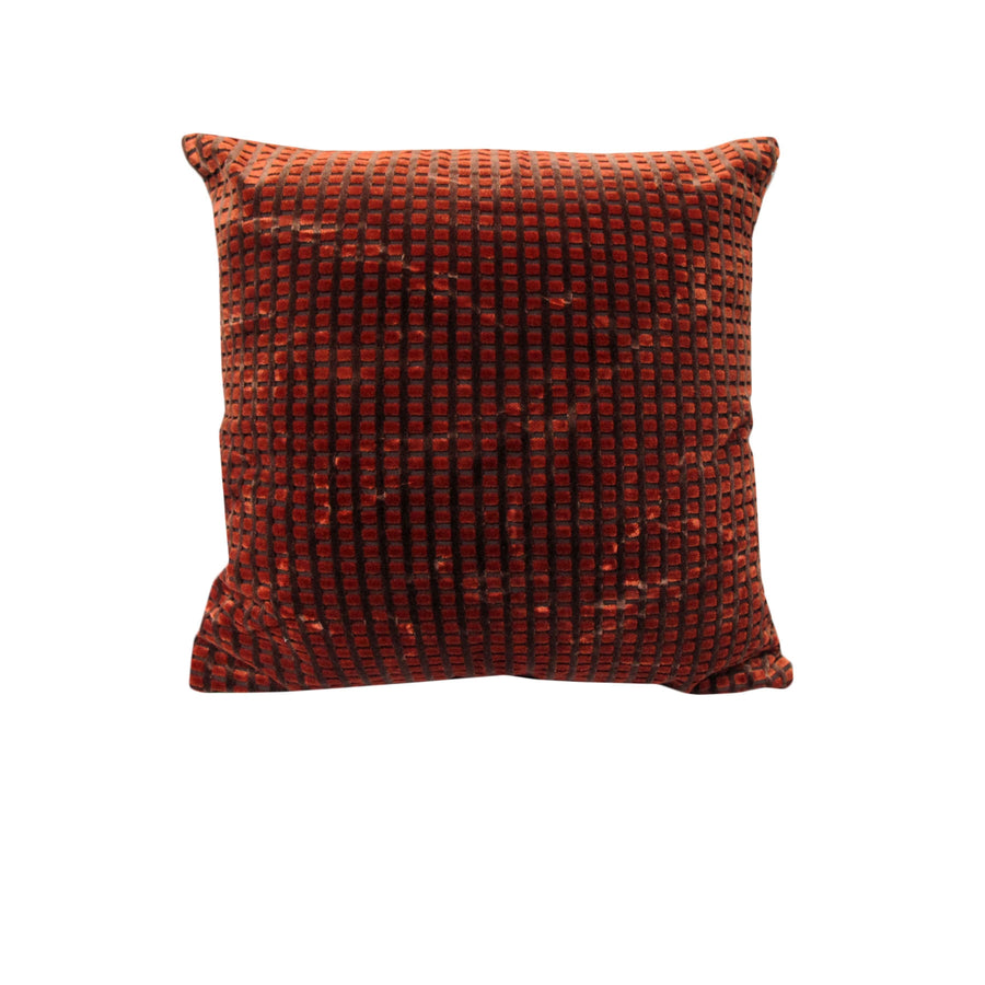Rapee Cushion Cover - Orange Texture Design 43 x 43 cm, Soft Touch Fabric - SuperSaverAU - view 1