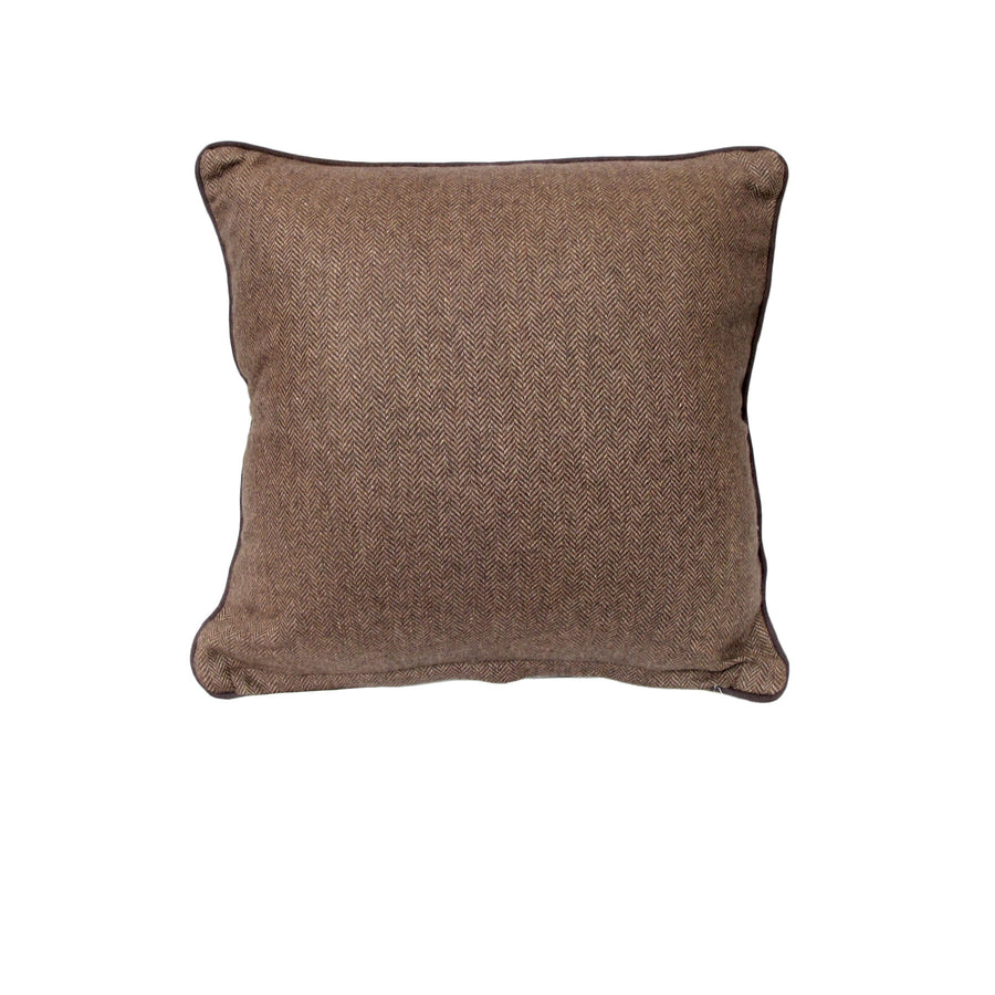 Rapee Cushion Cover Tan 43 x 43 cm, Texture Design, Soft Touch Fabric - SuperSaverAU - view 1