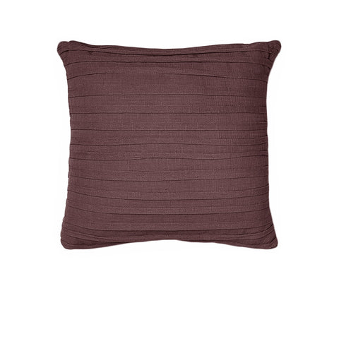 Rapee Luxury Quality Cushion Cover 45 x 45 cm - Pintucking, Cotton, Coconut - SuperSaverAU - view 1