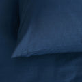 Premium Minikins Junior Cotton Fitted Sheet Combo Set - Storm Navy, Single