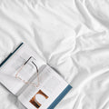 Dickies Cotton Waffle Quilt Cover Set - White, Queen