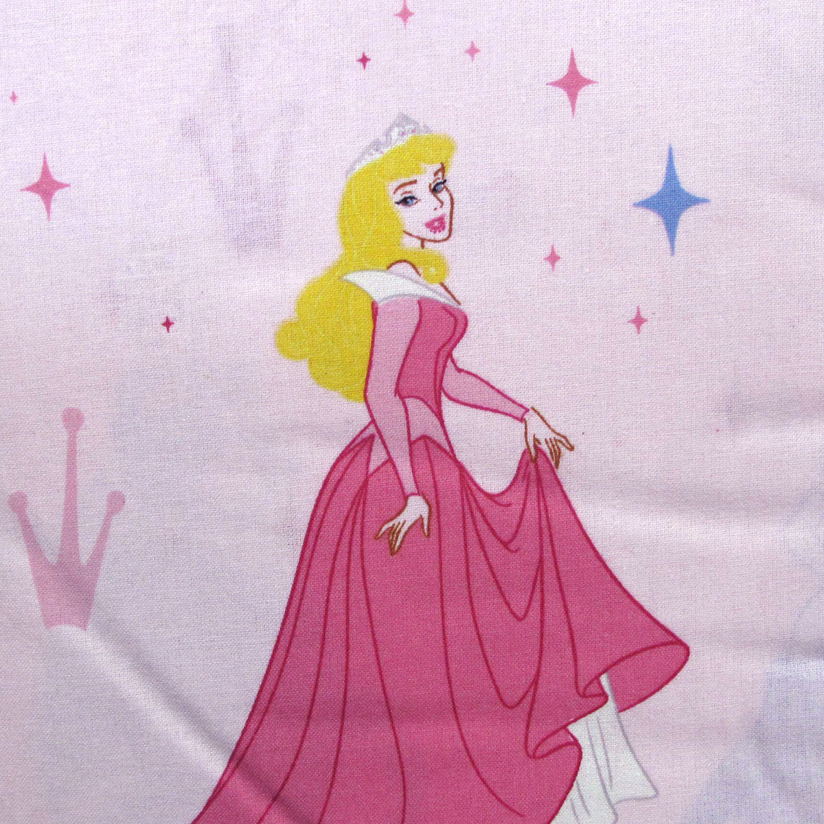 Disney Princess Pink Quilt Cover Set Single - 140cm x 210cm, Polyester Cotton - SuperSaverAU - view 2