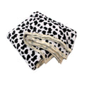 Premium Animal Skin Soft Flannel Plush Blanket 300GSM - Dalmatian, 150 x 200cm