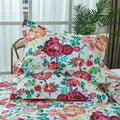 Premium Tongan Cotton Lightly Quilted Coverlet Set - Queen, 230 x 250cm