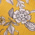 Premium Vibrante Cotton Coverlet Set – Yellow Queen, Floral Quilting