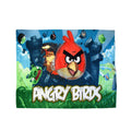 Premium Angry Birds Polar Fleece Throw Rug - 130 x 160cm