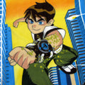 Premium Ben 10 Hero Polar Fleece Throw Rug - 130 x 160cm