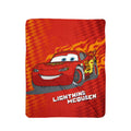 Premium Lightning McQueen Polar Fleece Throw Rug - 130 x 160cm