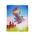Premium Spiderman Polar Fleece Throw Rug - 130 x 160cm