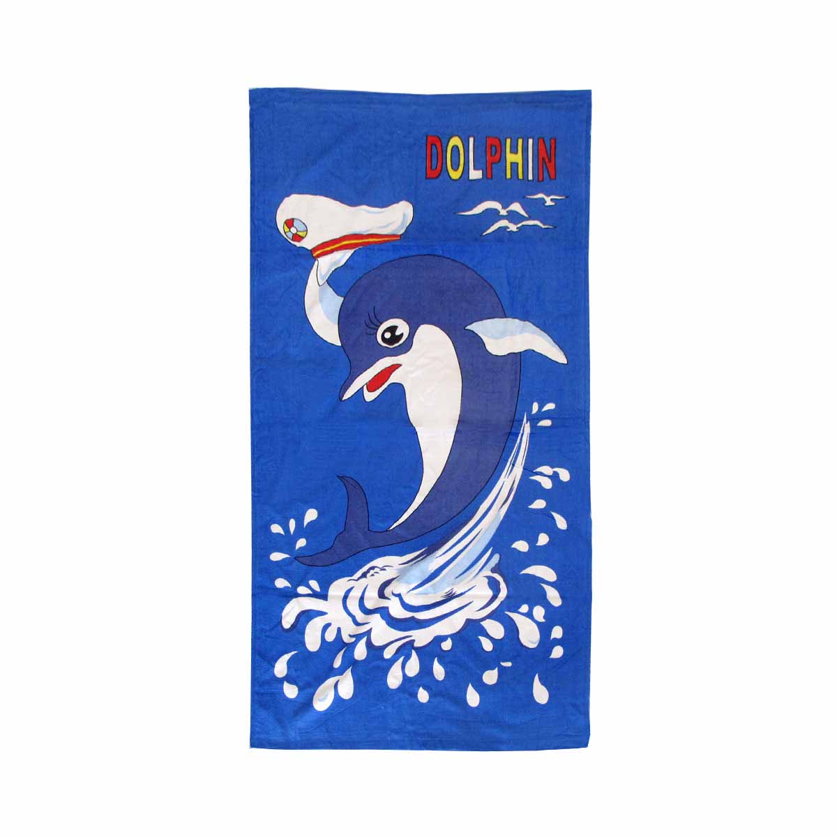 Bloomington Dolphin Cotton Beach Towel - 70 x 140cm