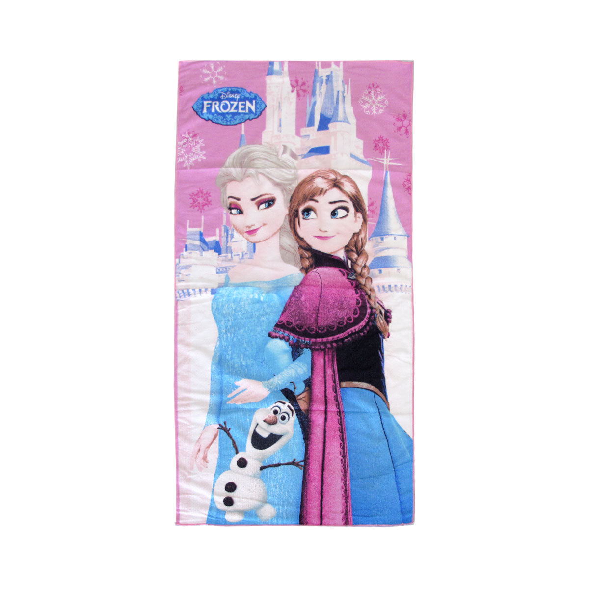 Bloomington Frozen Elsa & Anna Microfibre Beach Towel - 70 x 137cm