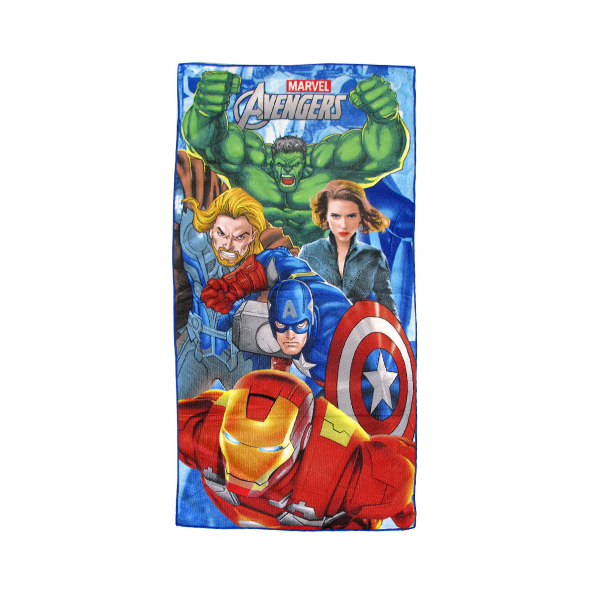 Bloomington Marvel Avengers Microfibre Beach Towel - 70 x 137cm