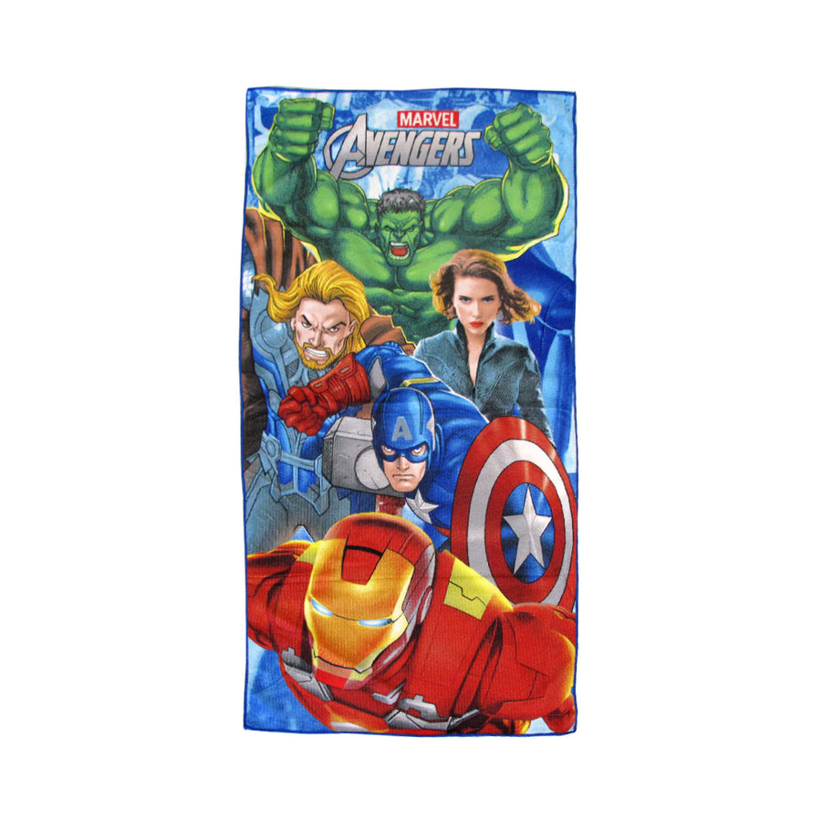 Bloomington Marvel Avengers Microfibre Beach Towel - 70 x 137cm